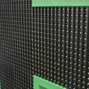 P16 programmable green single-color LED pharmacy cross - Outdoor