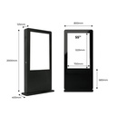 Outdoor Advertising Totem - LCD Full HD 55" - Touch / Non-touch - Android