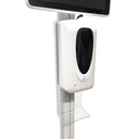 21.5" LCD advertising display with automatic gel dispenser