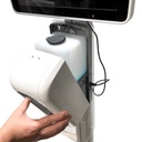 21.5" LCD advertising display with automatic gel dispenser