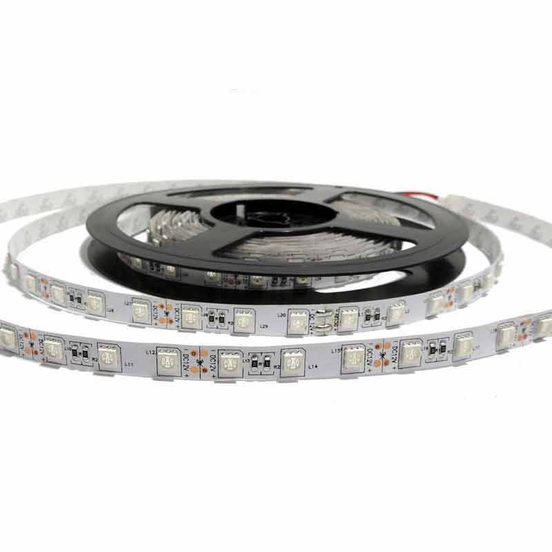 LED Strip 12V-DC 72W 10mm single color IP20 (SMD5050 60cn/m) 5 meter roll