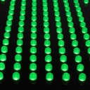 Green single color LED pharmacy cross - 60x60cm - Single sided - IP20