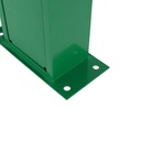 Green monocolor pharmacy LED cross - 50x50cm - Double sided - Outdoor
