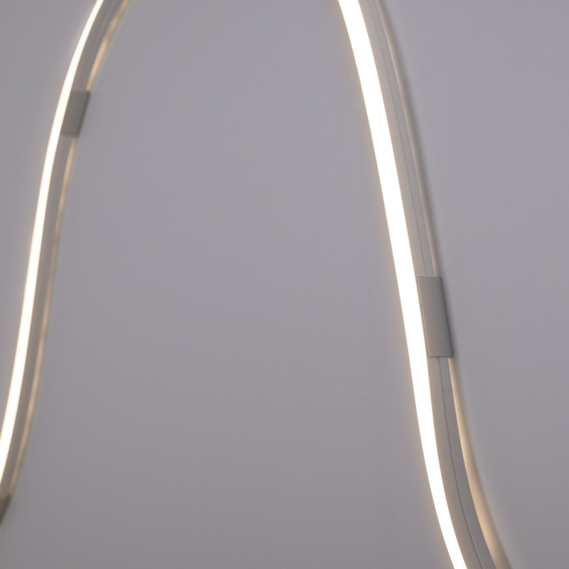 Single color LED Neon Flex - 24V DC - 10x10mm - 5 meters - Complete kit - IP67 - 10W/m