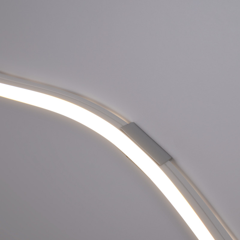 Single color LED Neon Flex - 24V DC - 10x10mm - 5 meters - Complete kit - IP67 - 10W/m