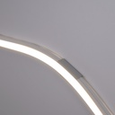 Single color LED Neon Flex - 24V DC - 10x10mm - 5 meters - Complete kit - IP67 - 10W/m