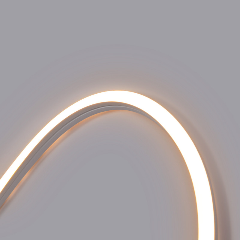 Single color LED Neon Flex - 24V DC - 10x10mm - 5 meters - Complete kit - IP67 - 10W/m