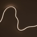 Single color LED Neon Flex - 24V DC - 10x10mm - 5 meters - Complete kit - IP67 - 10W/m