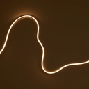 Single color LED Neon Flex - 24V DC - 10x10mm - 5 meters - Complete kit - IP67 - 10W/m