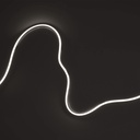 Single color LED Neon Flex - 24V DC - 10x10mm - 5 meters - Complete kit - IP67 - 10W/m
