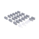 Single color LED Neon Flex - 24V DC - 10x10mm - 5 meters - Complete kit - IP67 - 10W/m