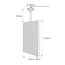 LED Advertising Display P2.5mm - Full Color - 64 x 112cm - Indoor