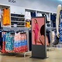 Indoor advertising totem - Full HD 55" LCD - Touch / Non touch screen - Android