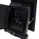 43'' Portable Outdoor Advertising Display - Full HD LCD - Wheeled and Battery Operated