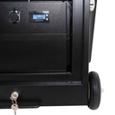 43'' Portable Outdoor Advertising Display - Full HD LCD - Wheeled and Battery Operated