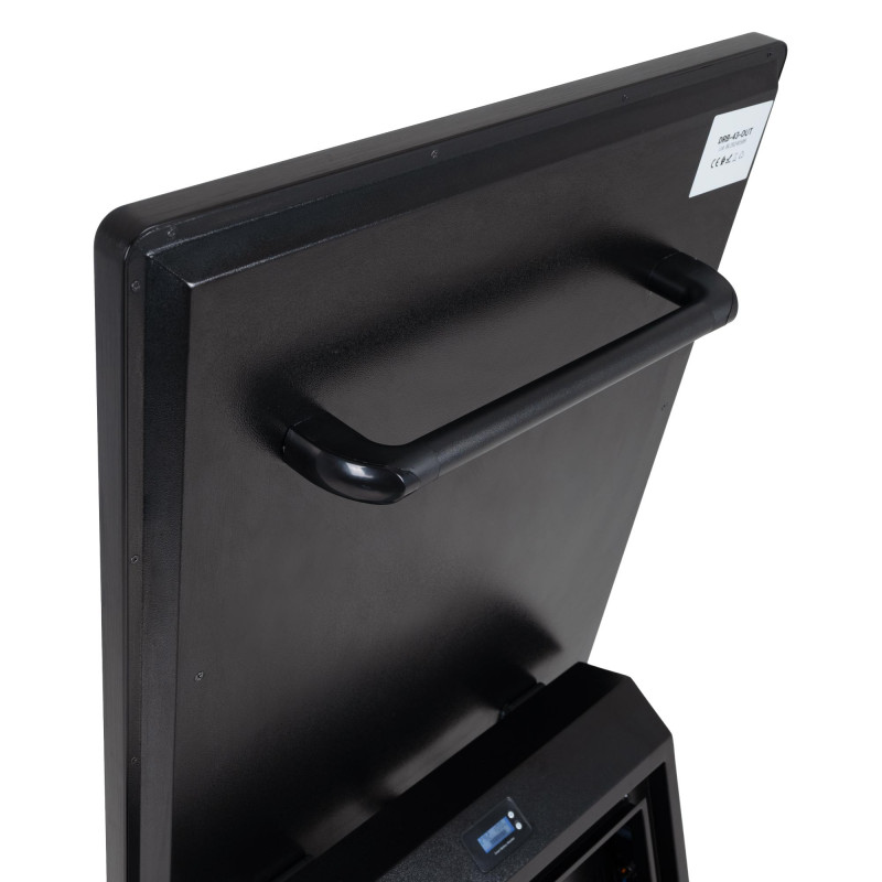 43'' Portable Outdoor Advertising Display - Full HD LCD - Wheeled and Battery Operated