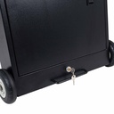 43'' Portable Outdoor Advertising Display - Full HD LCD - Wheeled and Battery Operated