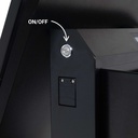 43'' Portable Outdoor Advertising Display - Full HD LCD - Wheeled and Battery Operated