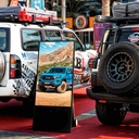 43'' Portable Outdoor Advertising Display - Full HD LCD - Wheeled and Battery Operated