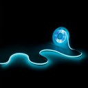 24V DC COB LED Strip - RGB - 12W/m - 10mm - IP20 - 5 meters roll - Cut every 33mm