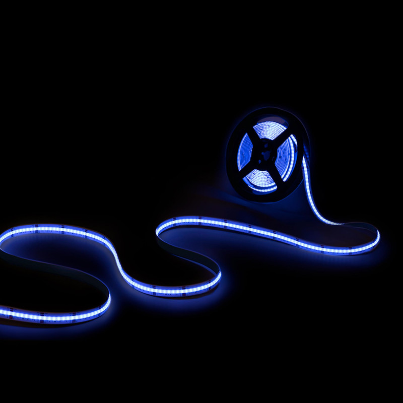 24V DC COB LED Strip - RGB/RGBWW - 19W/m - 12mm - IP20 - 5 meters roll - Cut every 33mm