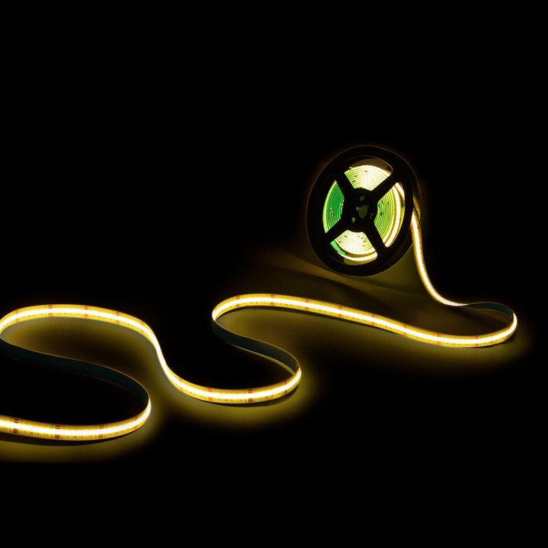 24V DC COB LED Strip - RGB/RGBWW - 19W/m - 12mm - IP20 - 5 meters roll - Cut every 33mm