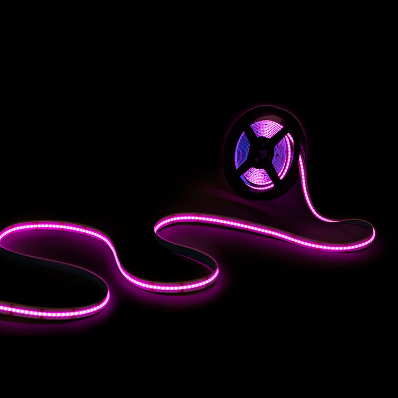 24V DC COB LED Strip - RGB/RGBWW - 19W/m - 12mm - IP20 - 5 meters roll - Cut every 33mm