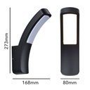 LUS" 13W IP54 LED wall light for outdoor use