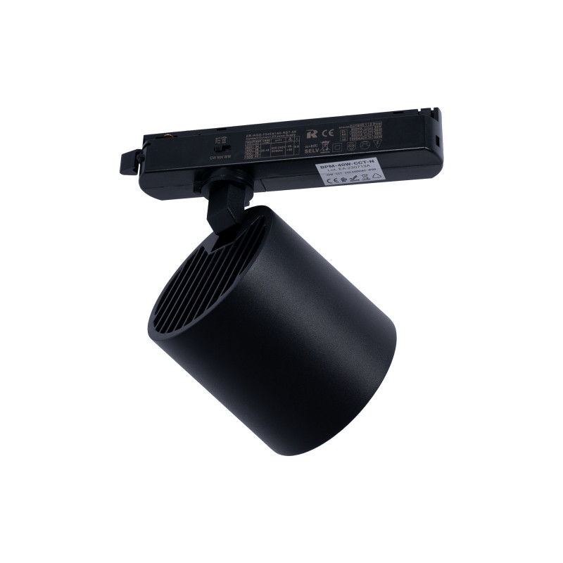 LED 1-phase track spotlight - 40W - Butcheries