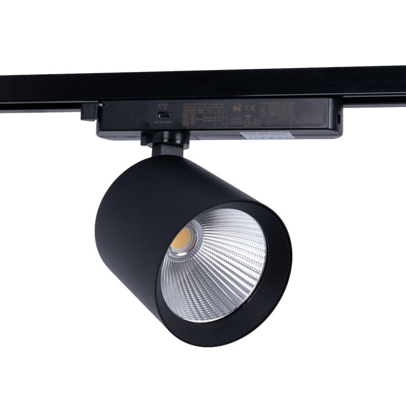 LED 1-phase track spotlight - 40W - Butcheries
