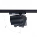 LED 1-phase track spotlight - 40W - Butcheries