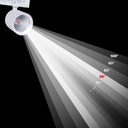 LED 3-phase track spotlight - 40W - Greengrocers - Philips Xitanium Driver