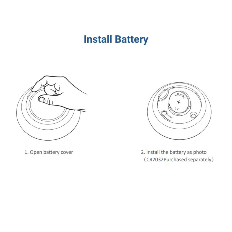 Mini RF Controller - Single Color + CCT - Magnetic Base - Mi Light - Black
