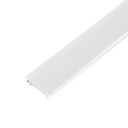 Decorative cover for magnetic track - 1 meter - White