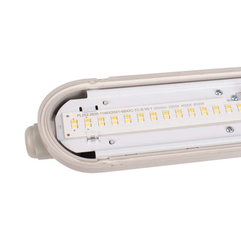 Linkable Tri-proof CCT LED batten light with motion sensor - 120cm - 40W - IP65