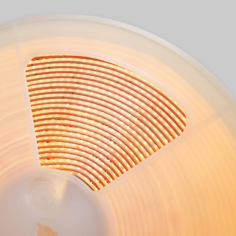 Submersible LED strip 48V DC - Monochrome - 9.6W/m - 12mm - IP68 - 20 metres - 168ch/m