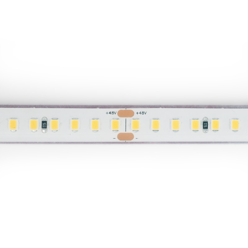 Submersible LED strip 48V DC - Monochrome - 9.6W/m - 12mm - IP68 - 20 metres - 168ch/m