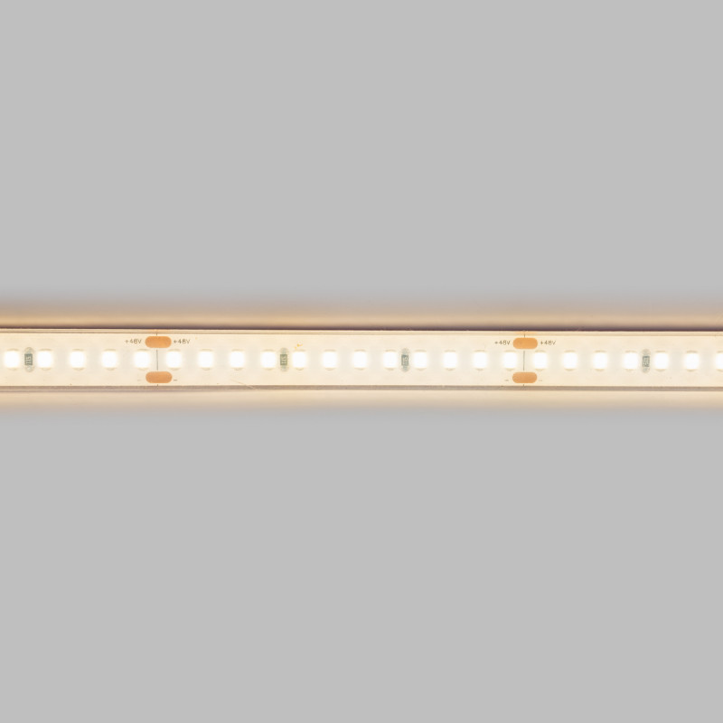 Submersible LED strip 48V DC - Monochrome - 9.6W/m - 12mm - IP68 - 20 metres - 168ch/m