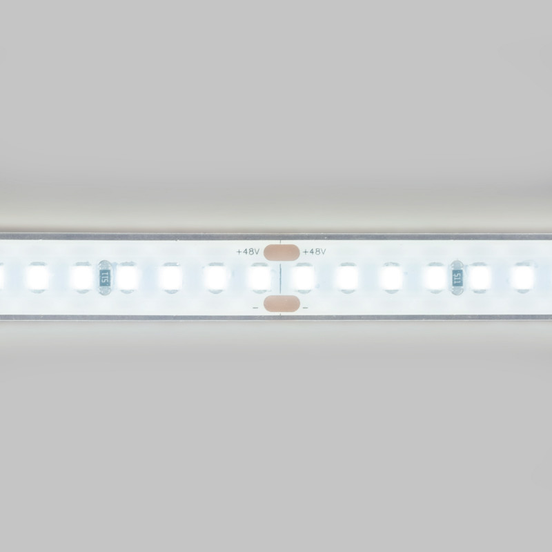 Submersible LED strip 48V DC - Monochrome - 9.6W/m - 12mm - IP68 - 20 metres - 168ch/m
