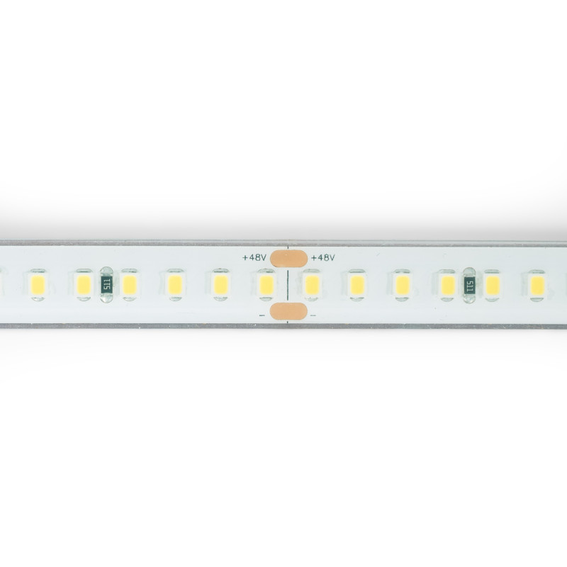 Submersible LED strip 48V DC - Monochrome - 9.6W/m - 12mm - IP68 - 20 metres - 168ch/m