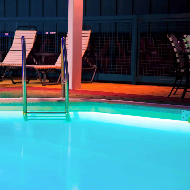 Submersible LED strip 48V DC - Monochrome - 9.6W/m - 12mm - IP68 - 20 metres - 168ch/m