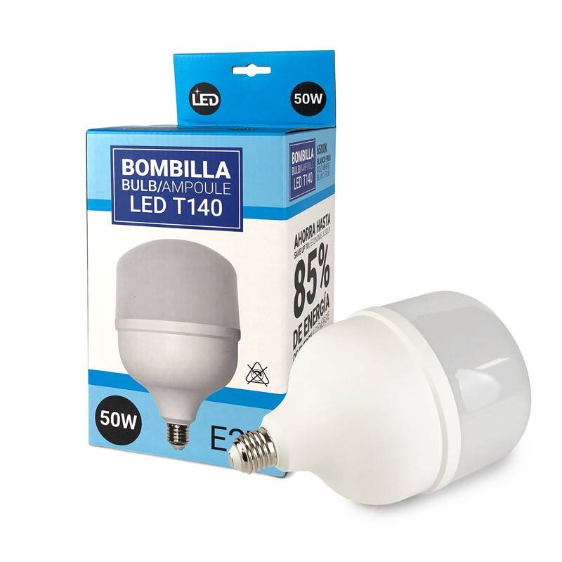 High Power LED Bulb E27 T140 - 50W