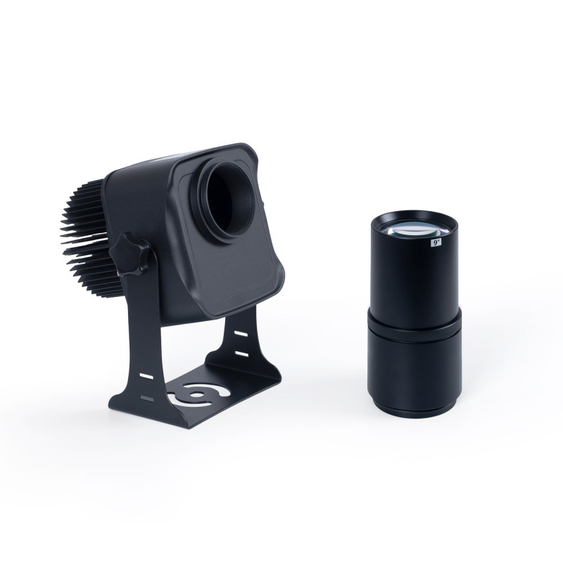 Proyector de logos LED GOBO 40W - Óptica 9° - Exterior - Rotativo