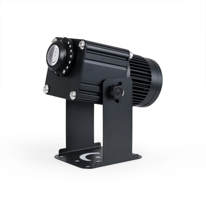 Projecteur de logo GOBO LED fixe 100W - extérieur - 4 lentilles - Optique 18° - IP65