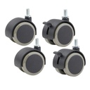 Kit de 4 Ruedas 50mm para Display Publicitario - Ref. DLS32 /DLS43 / DLS55