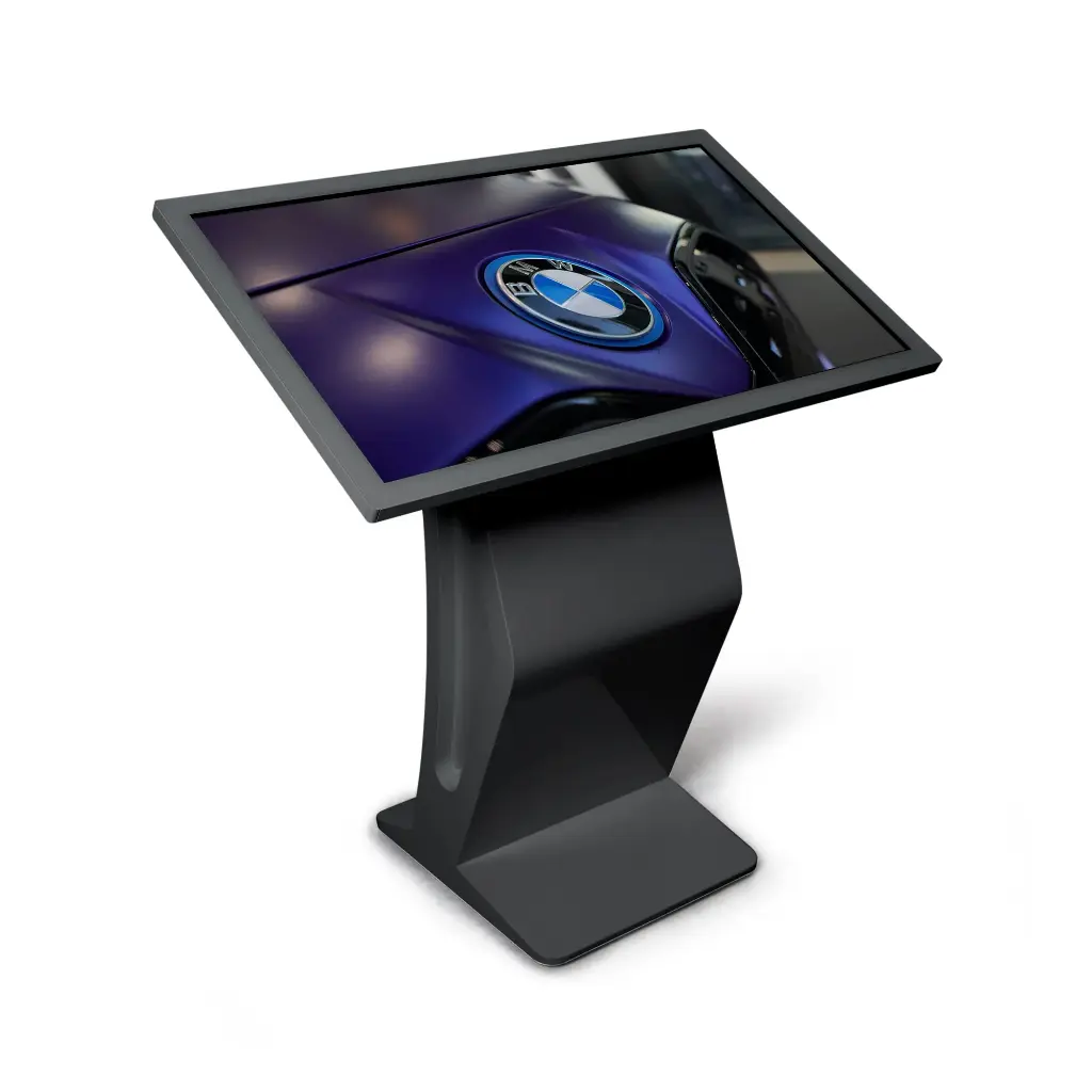 Totem publicitário - Digital kiosk 43" - Ecrã tátil - Interior - 16GB - Base "K"