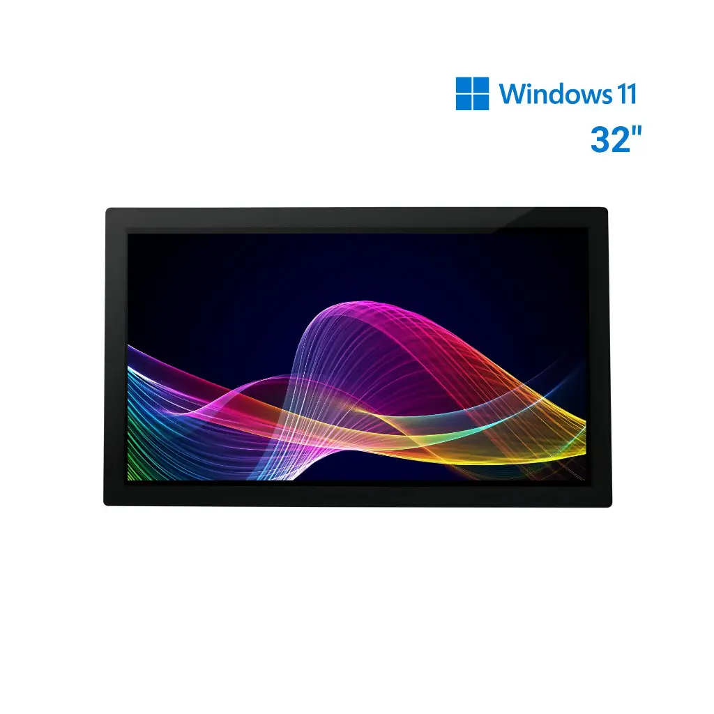 Advertising Display - 32" Digital Kiosk - Touch Screen - Indoor - Wall Mount