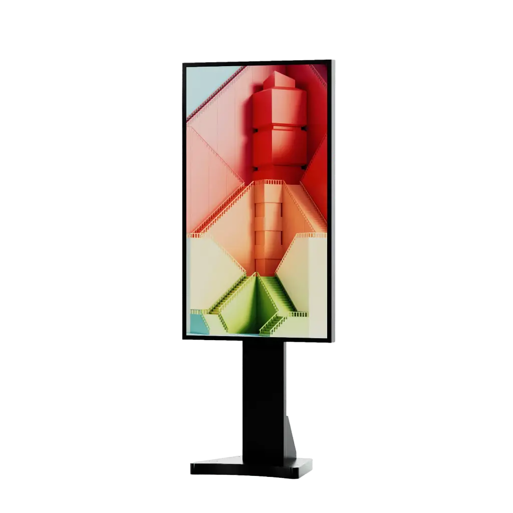 LCD-Display FULL HD 55" für Schaufenster - Hohe Helligkeit 2500 NITS - Android 9