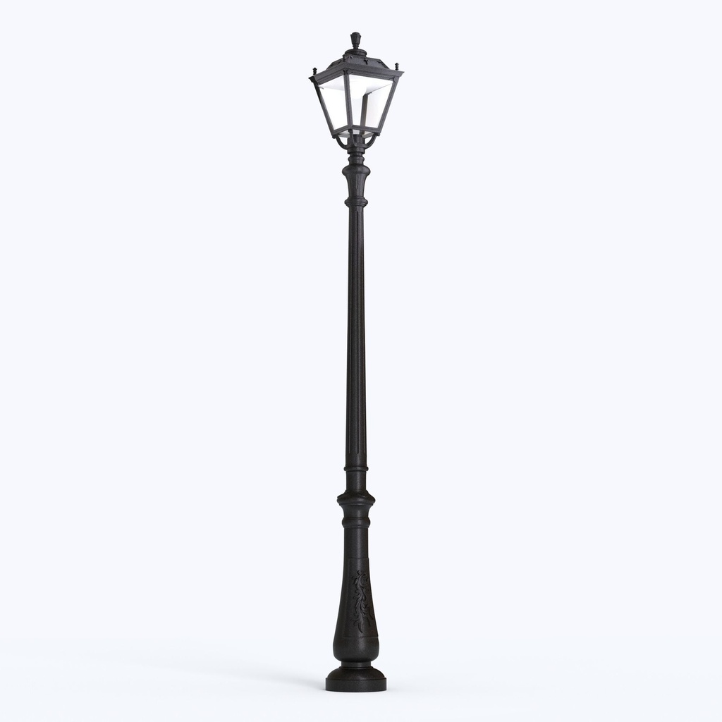 Poste de luz exterior "TOBIA" Fumagalli CCT - 30W - 8 opciones - E27