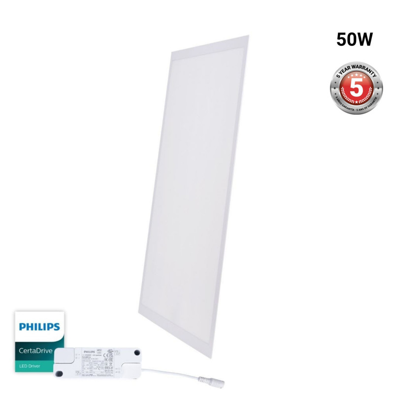 Panel LED empotrable Backlight 120x60cm - 7200lm - 60W - UGR22 - IP40 - LINEA ECO 